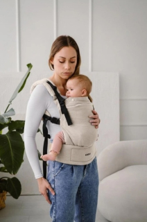 Nosítko Kavka Multi Age Pro - Papyrus Linen + slintáčky